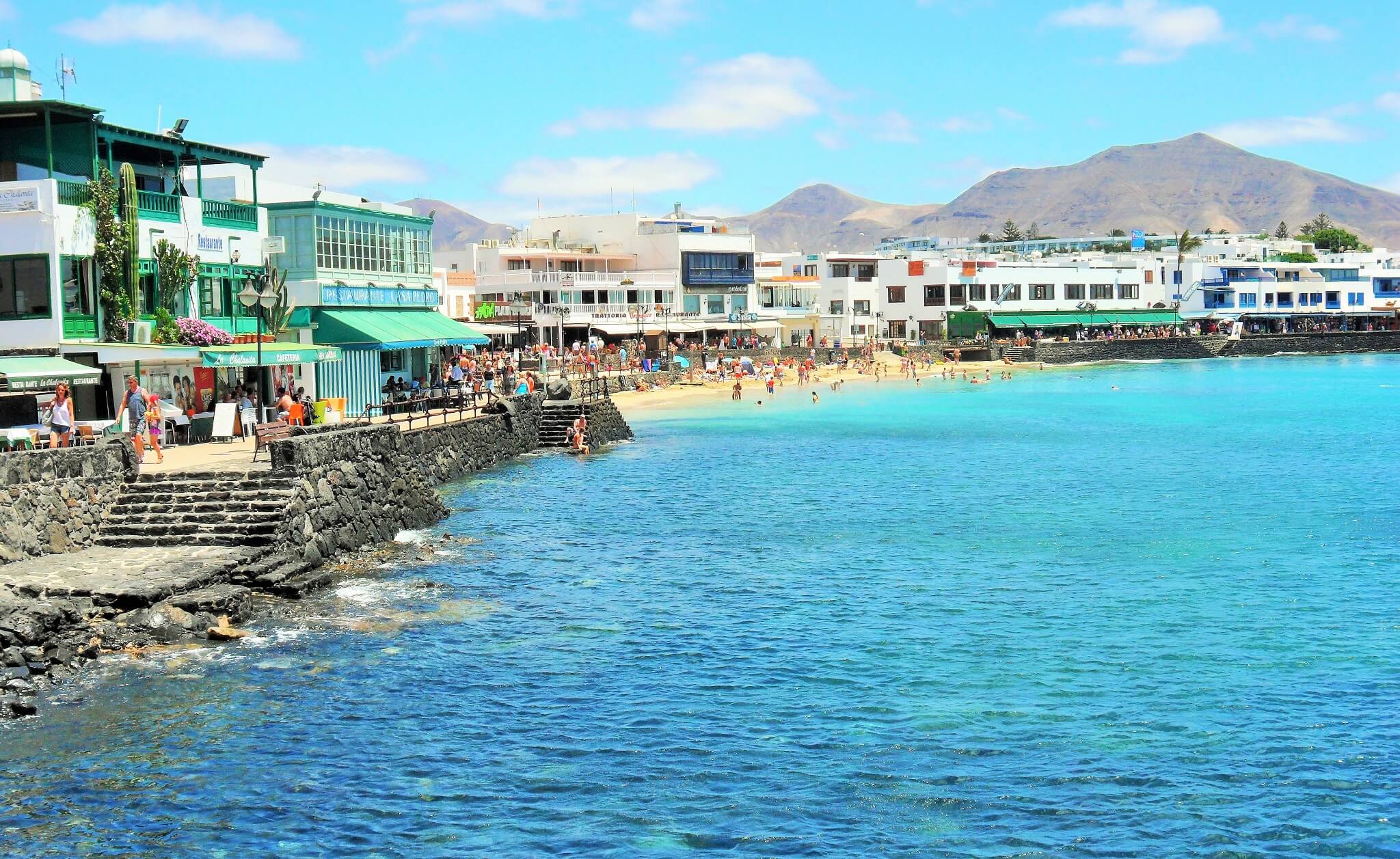 Playa Blanca, Lanzarote. Fotografía de Ramón Pérez Niz. 