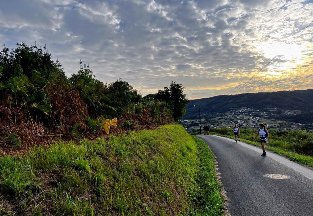 Amanece sobre Pontedeume.