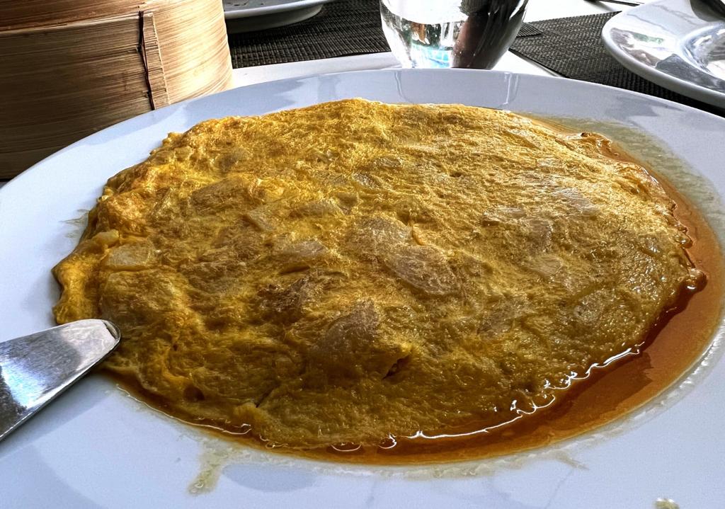 Tortilla de Betanzos. Vísteme despacio, que tengo prisa.