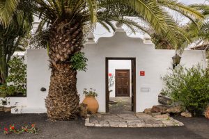 Entrada a la Casa-Museo de César Manrique. Haría, Lanzarote. 