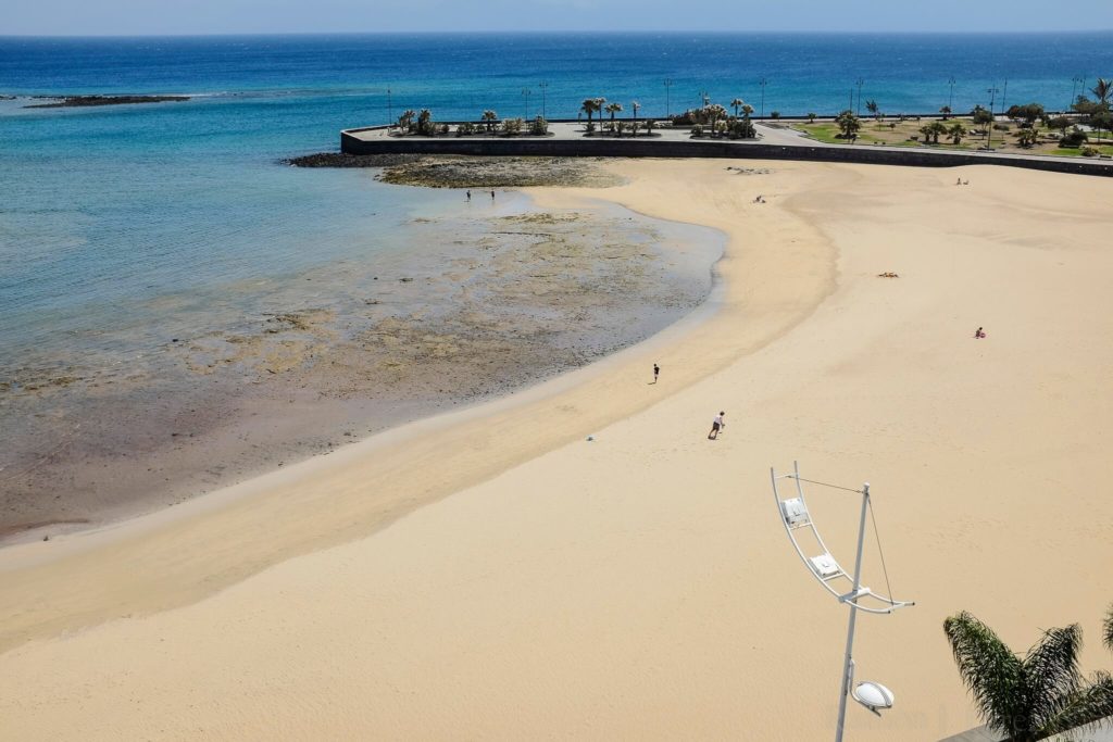 Playa de El Reducto Arrecife de Lanzarote Playas de Arrecife Fotografías de Ramón Pérez Niz