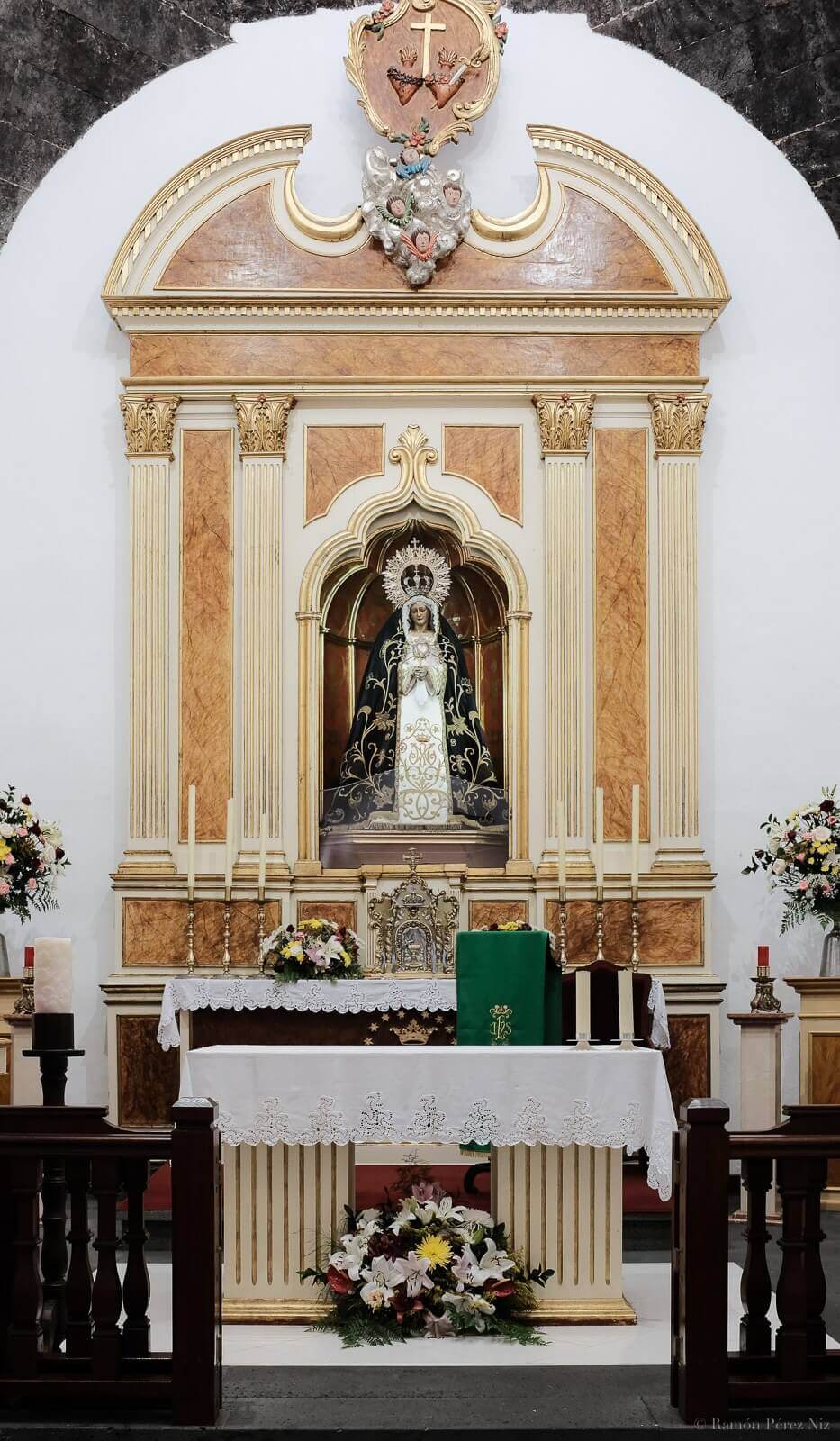 La Virgen de Los Dolores. Fotografía: Ramón Pérez Niz.