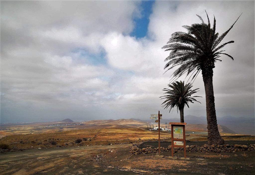 El descenso desde La Nieves a la Vega de San José.