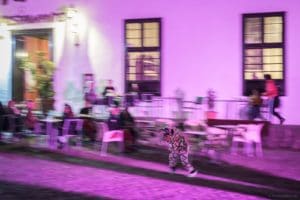 Es tiempo de Carnaval en Teguise. Los Diabletes. Fotografía: Ramón Pérez Niz.