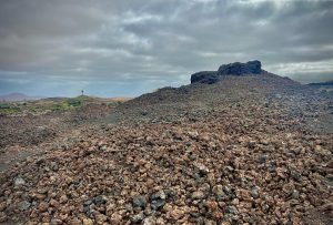 El volcán de Tao, Lanzarote. Fotografía: Josechu Pérez Niz.