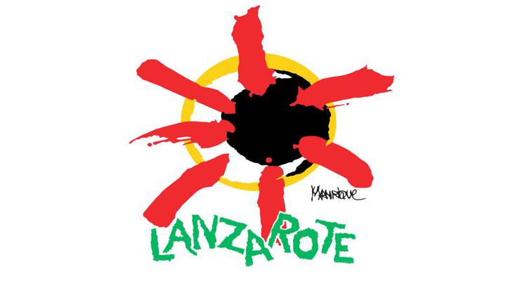 Emblema de Lanzarote como Reserva de la Biosfera creado por Manrique.