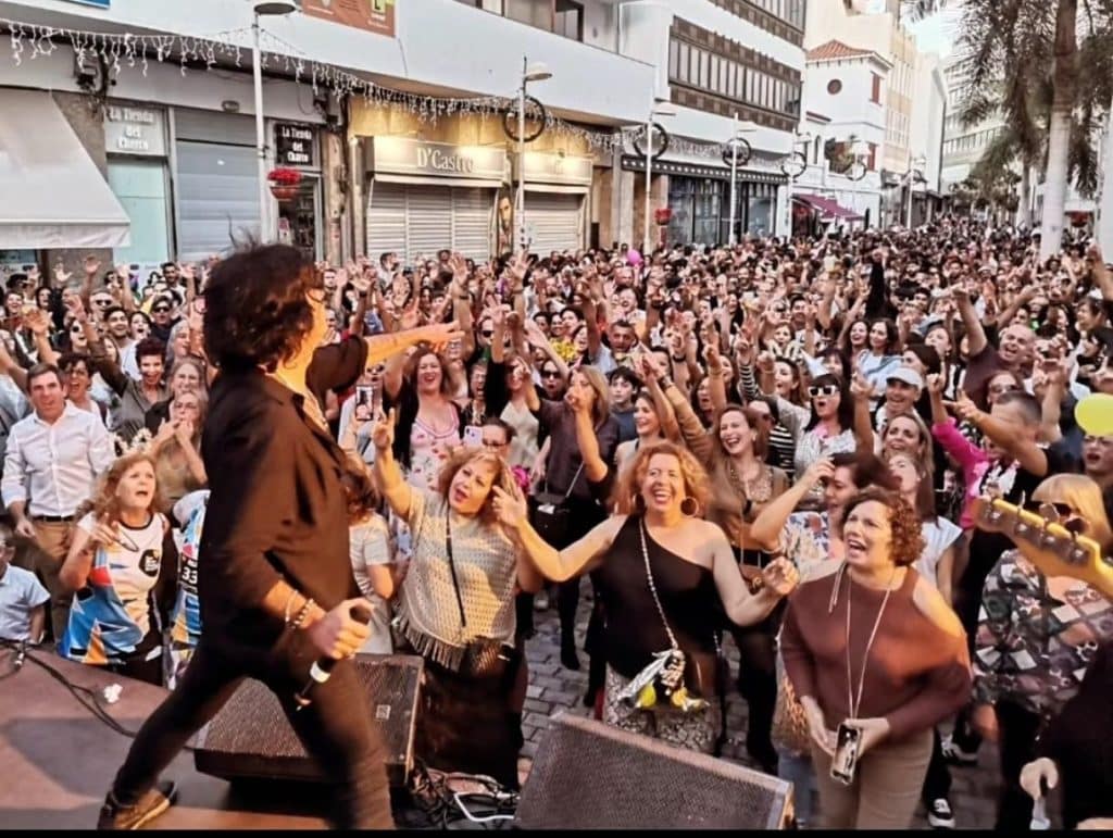 Fiesta de Día de Fin de Año 2024 en La Plazuela de Arrecife. Fotografía de Archivo: Gabinete de Prensa del Ayuntamiento de Arrecife