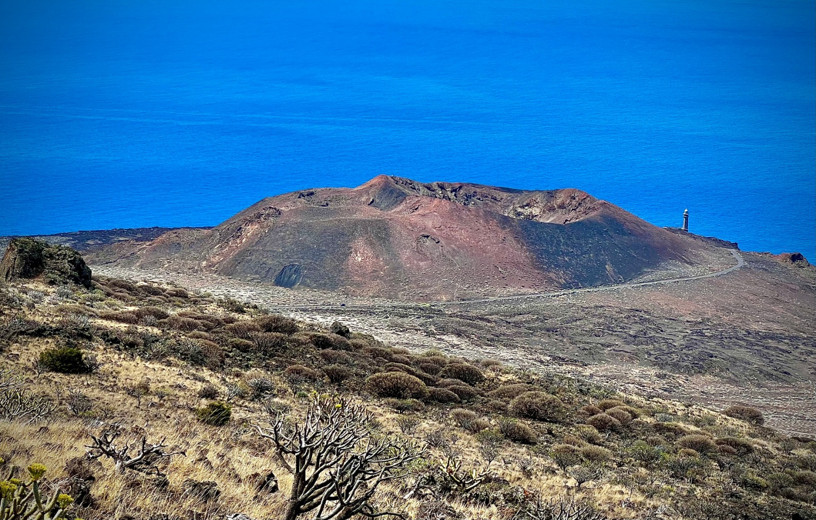 Así vivimos el Camino Natural de El Hierro, GR-131, de Tamaduste al Faro de Orchilla. Fotografía: Josechu Pérez Niz.