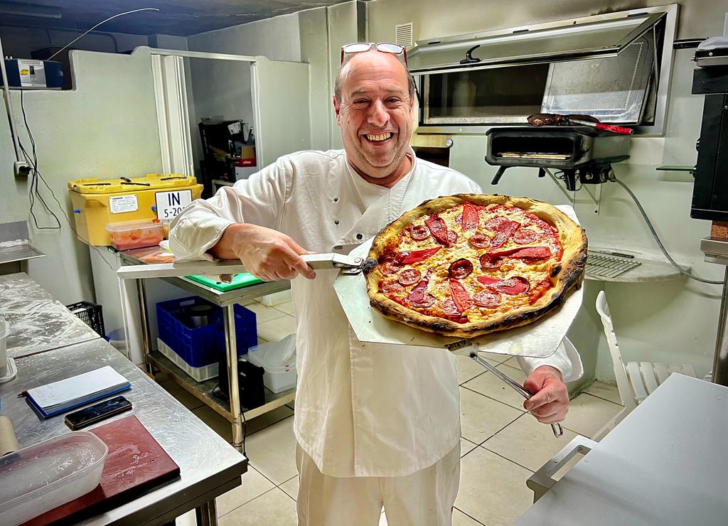 Pizza al horno take away en Valverde El Hierro.