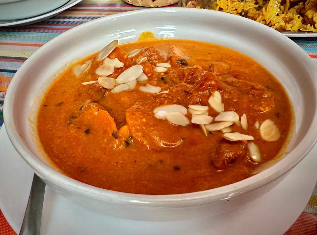 Pollo Tikka Masala.