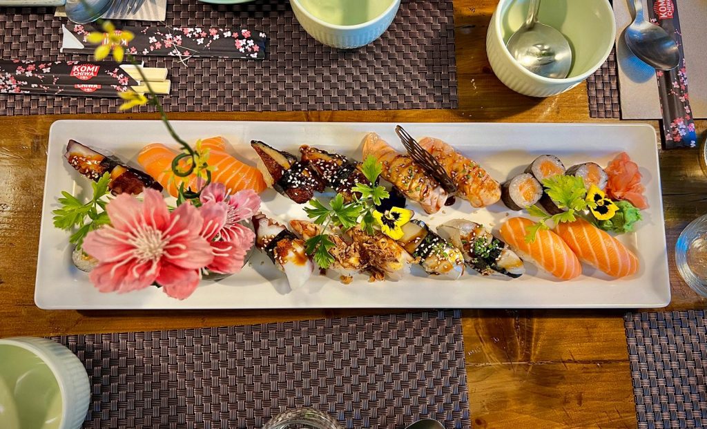 Funamori sushi del Restaurante Oishi de Arrecife.