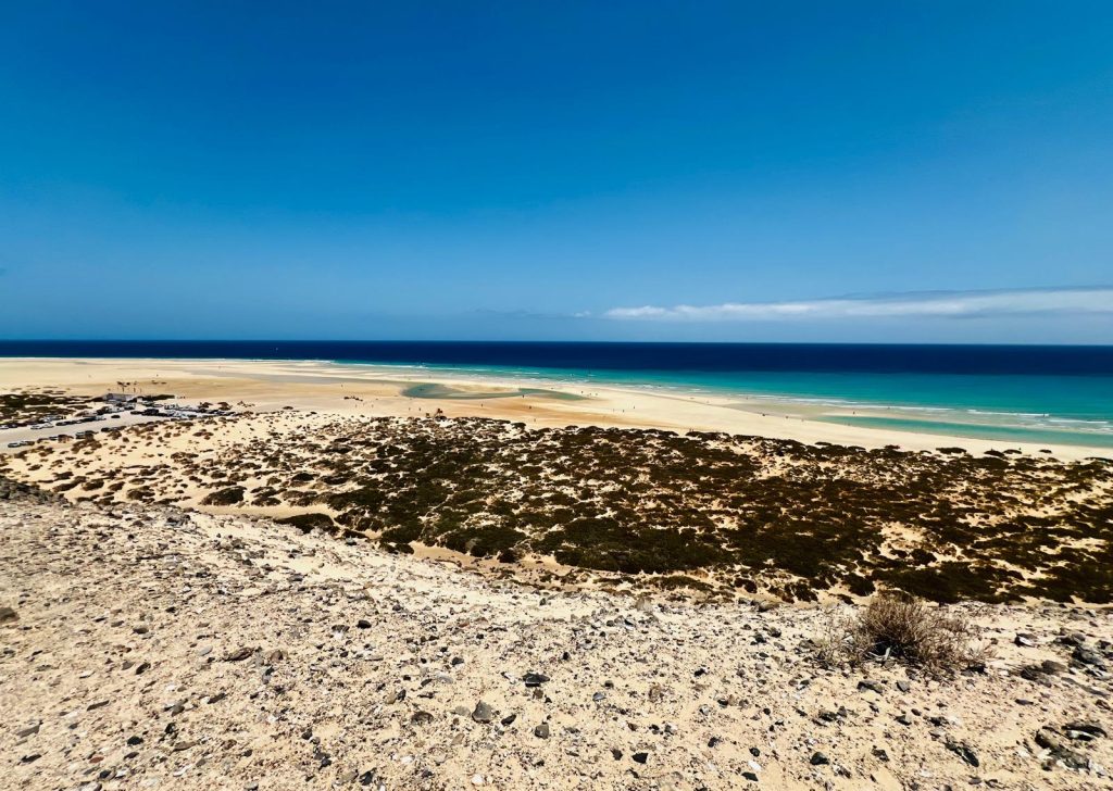 Playa de Sotavento de Fuerteventura. Fotografía: Lanzarote3.com