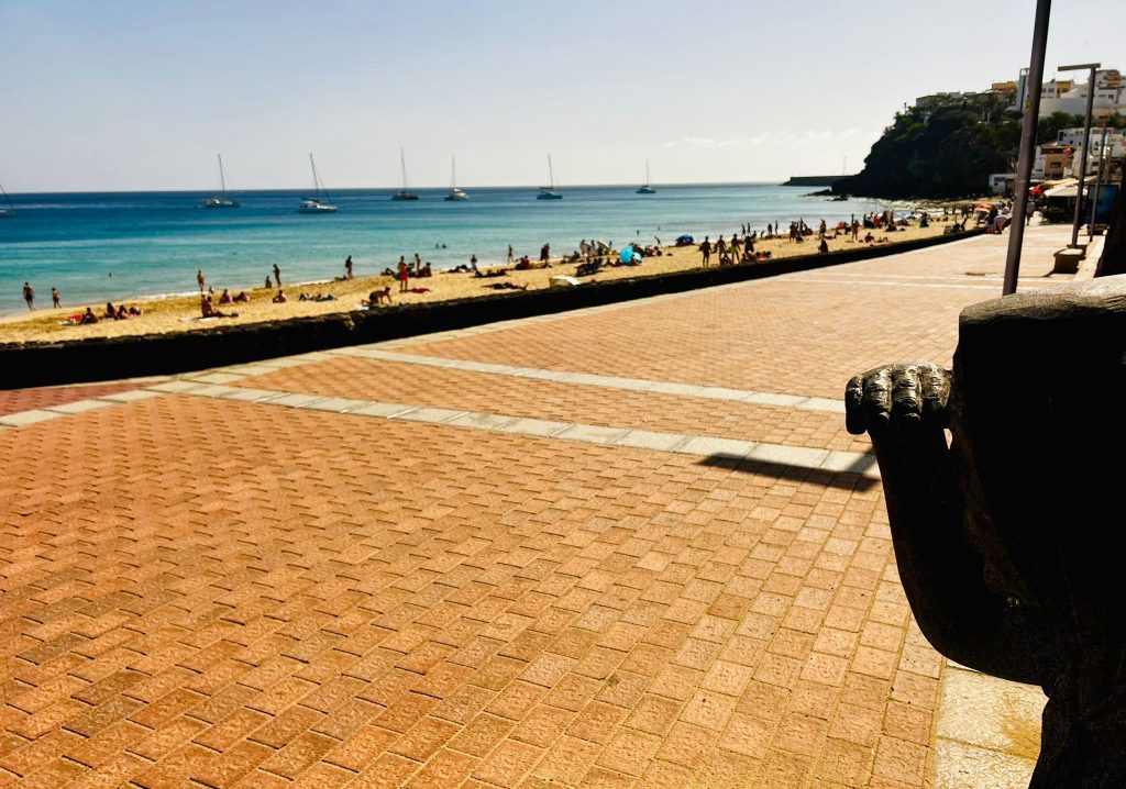 Avenida Marítima de Morro Jable. Fotografía: Lanzarote3.com