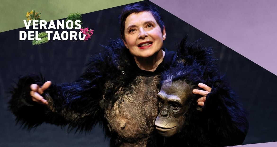 La mítica actriz Isabella Rosellini en los Jameos del Agua