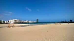 Marea del Pino en la playa de El Reducto. Septiembre de 2024. Fotografía: Lanzarote3.com