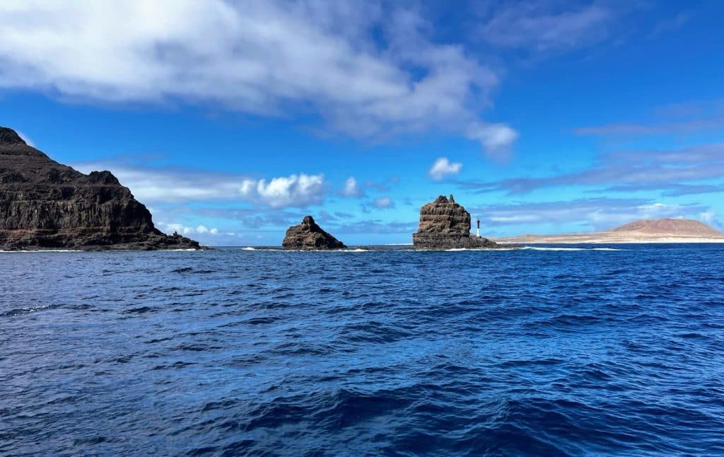 Punta Fariones, el farito, La Graciosa