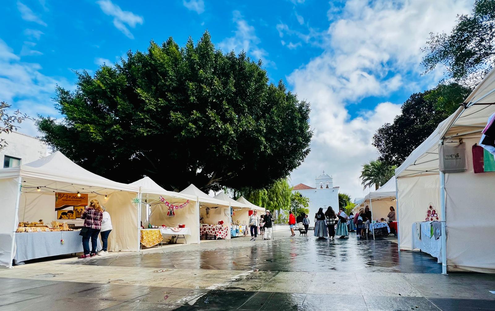 Mercadillo de Navidad en Yaiza, Lanzarote. Fotografía: Lanzarote3.com