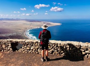 Así vivimos la visita al Mirador del Risco de Famara. Fotografía: Lanzarote3.com