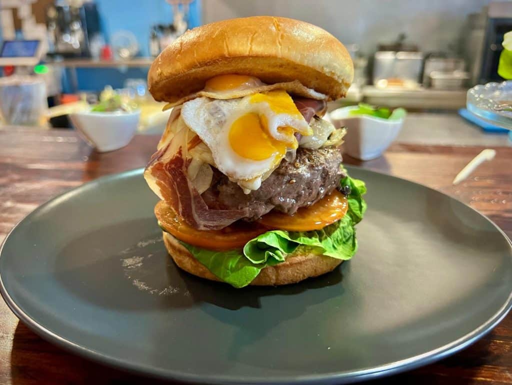 La burger del Atelier. 