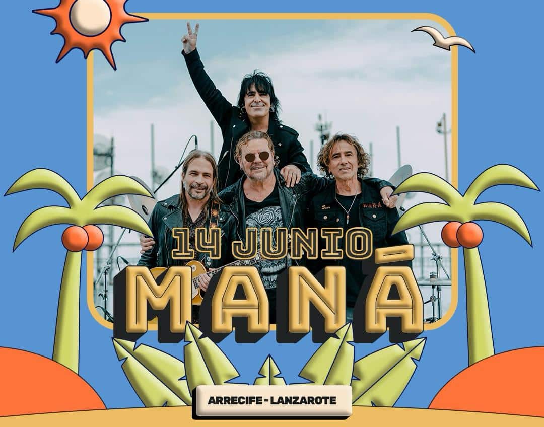 Concierto de Maná en Arrecife de Lanzarote