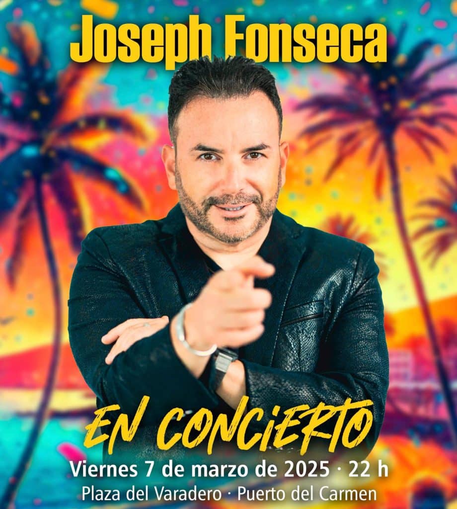 Concierto de Joseph Fonseca: plato fuerte del Carnaval de Puerto del Carmen 2025