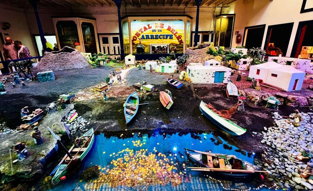 Belén de Navidad de Arrecife. Fotografía: Lanzarote3.com