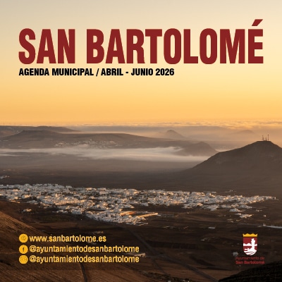 Agenda municipal San Bartolomé de abril a junio de 2026