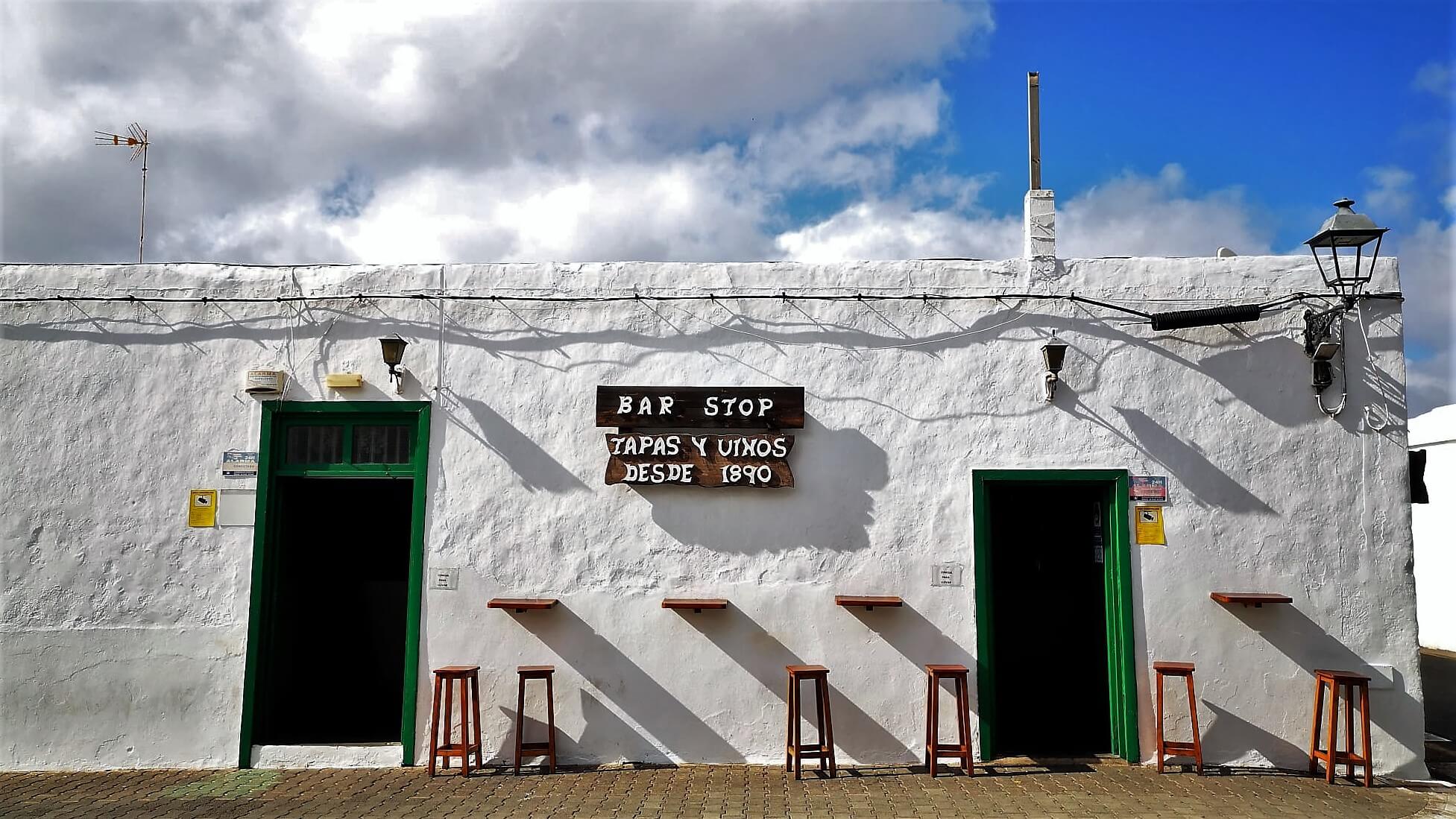 Bar Stop de Yaiza en Lanzarote