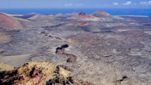 Panorámica del Parque Nacional de Timanfaya. Fotografía: Ramón Pérez Niz.